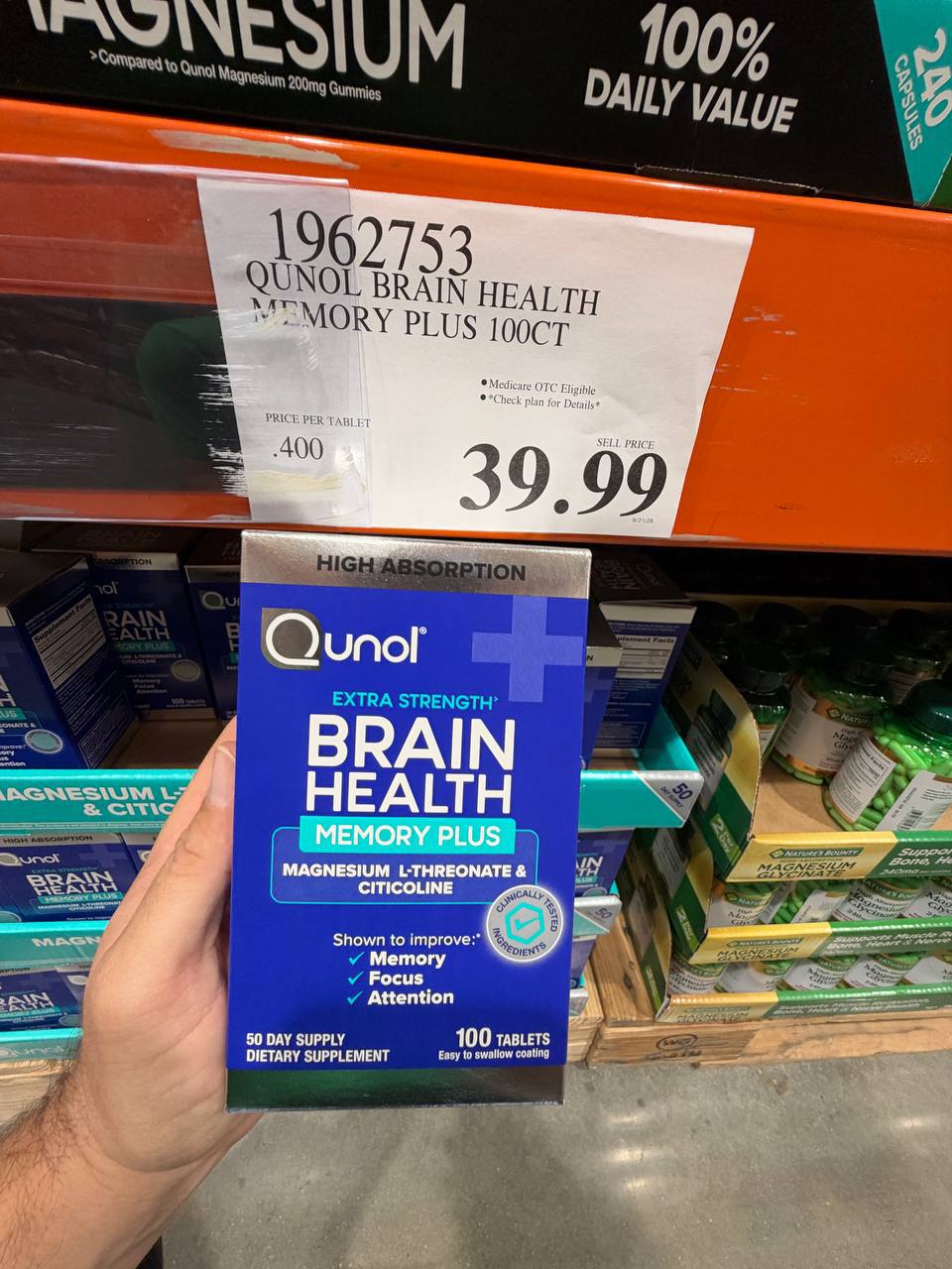 Costco - Qunol Brain Health