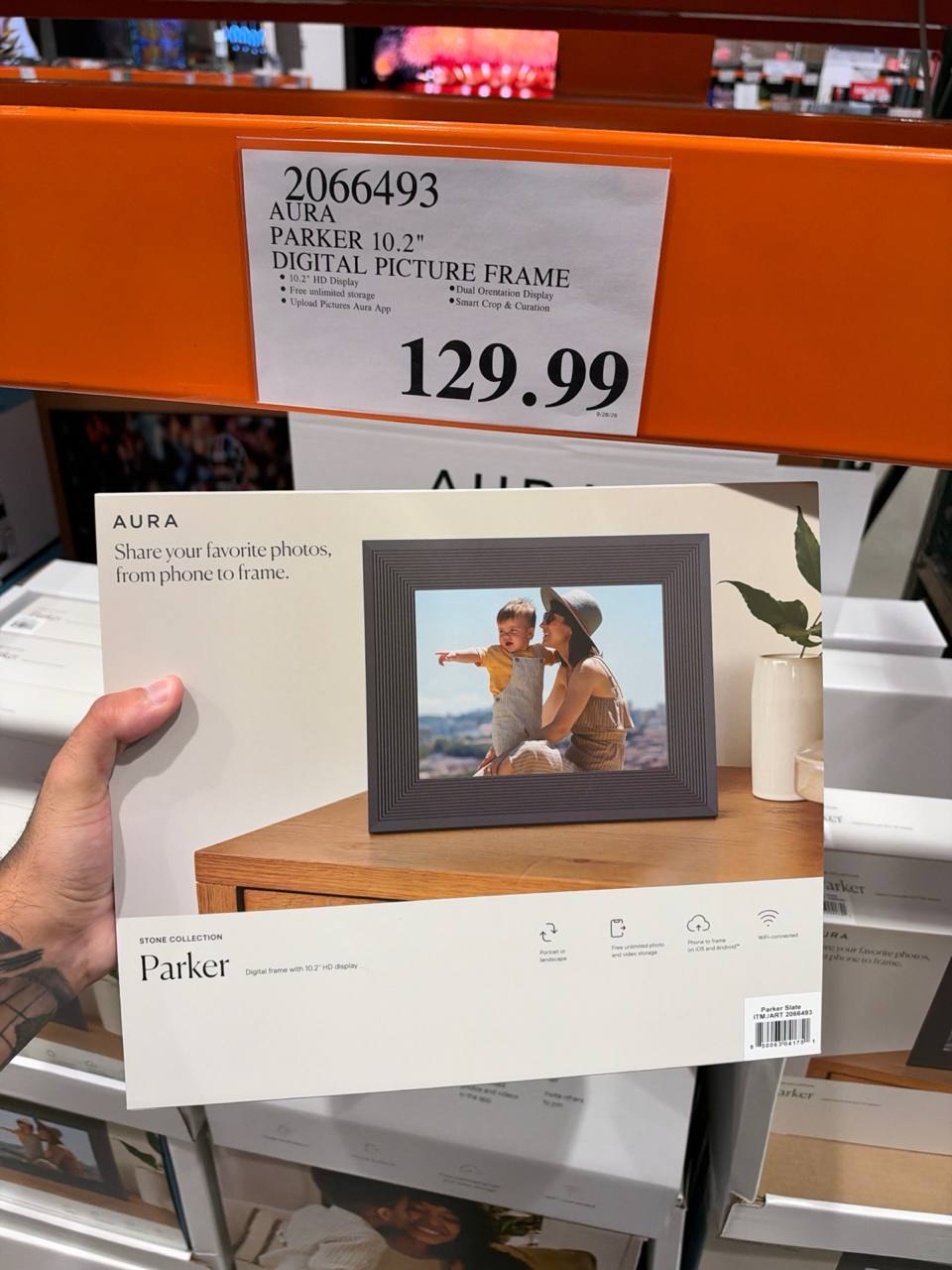 Costco - AURA Parker Digital Picture Frame