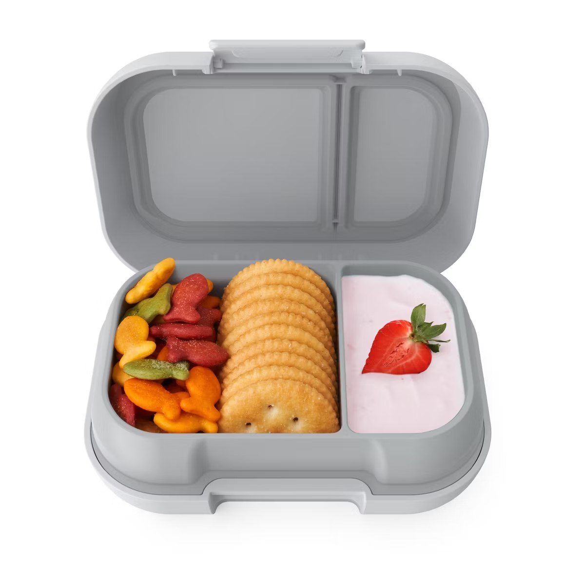 Target - Bentgo Kids' Snack Leak-proof Storage Container Gray: Bento Lunch Box for Kids, Dishwasher-Safe, Ages 3+