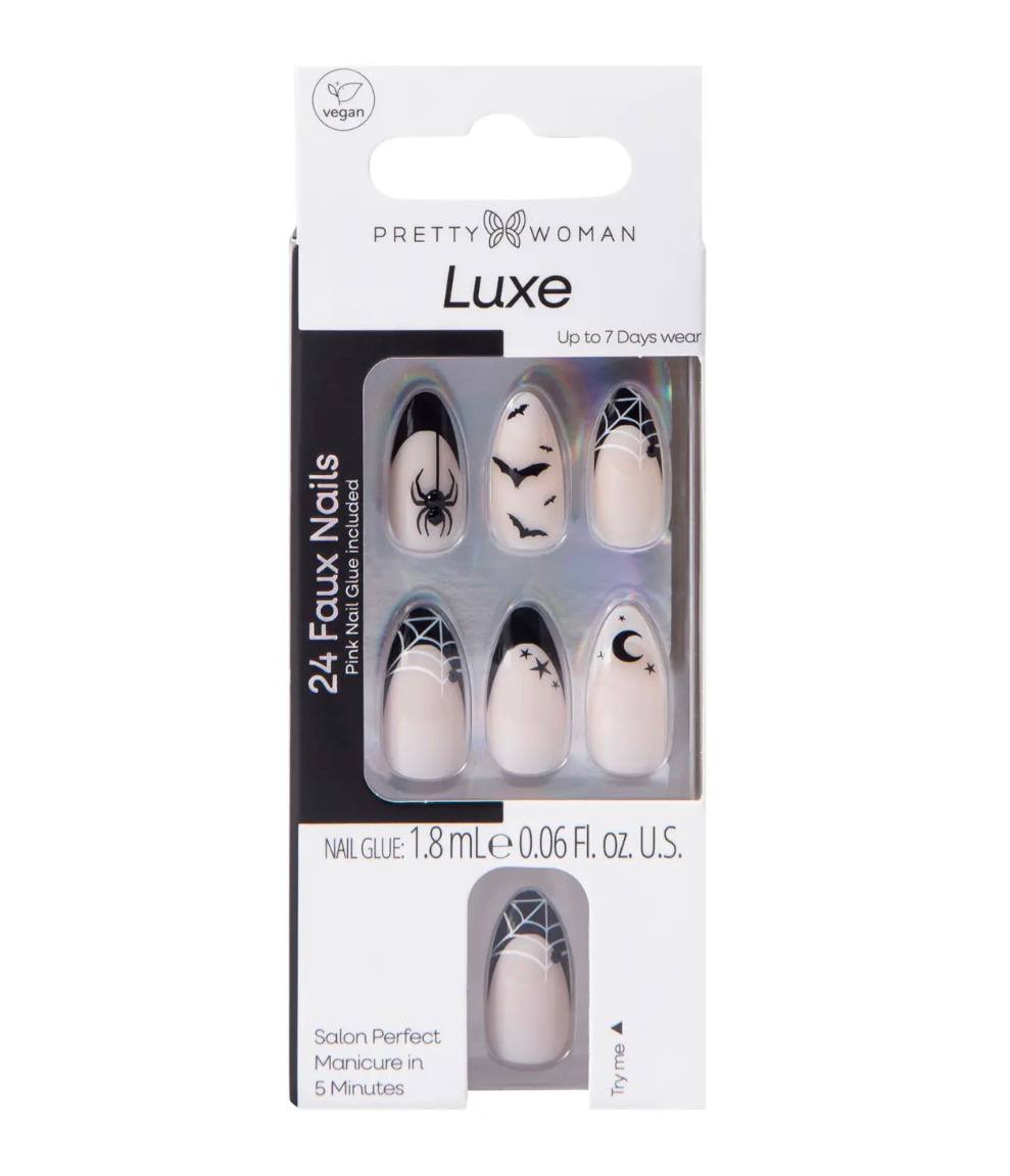 Five Below - Pretty Woman Halloween Luxe Faux Nails 24-Pack