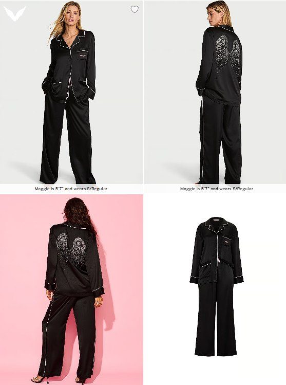 VS - VSFS '26 Signature Satin Long Pajama Set