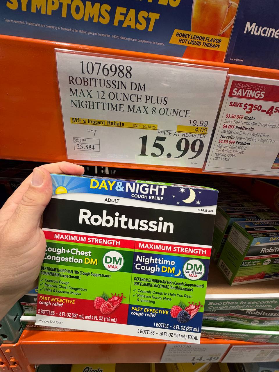 Costco - Robitussin