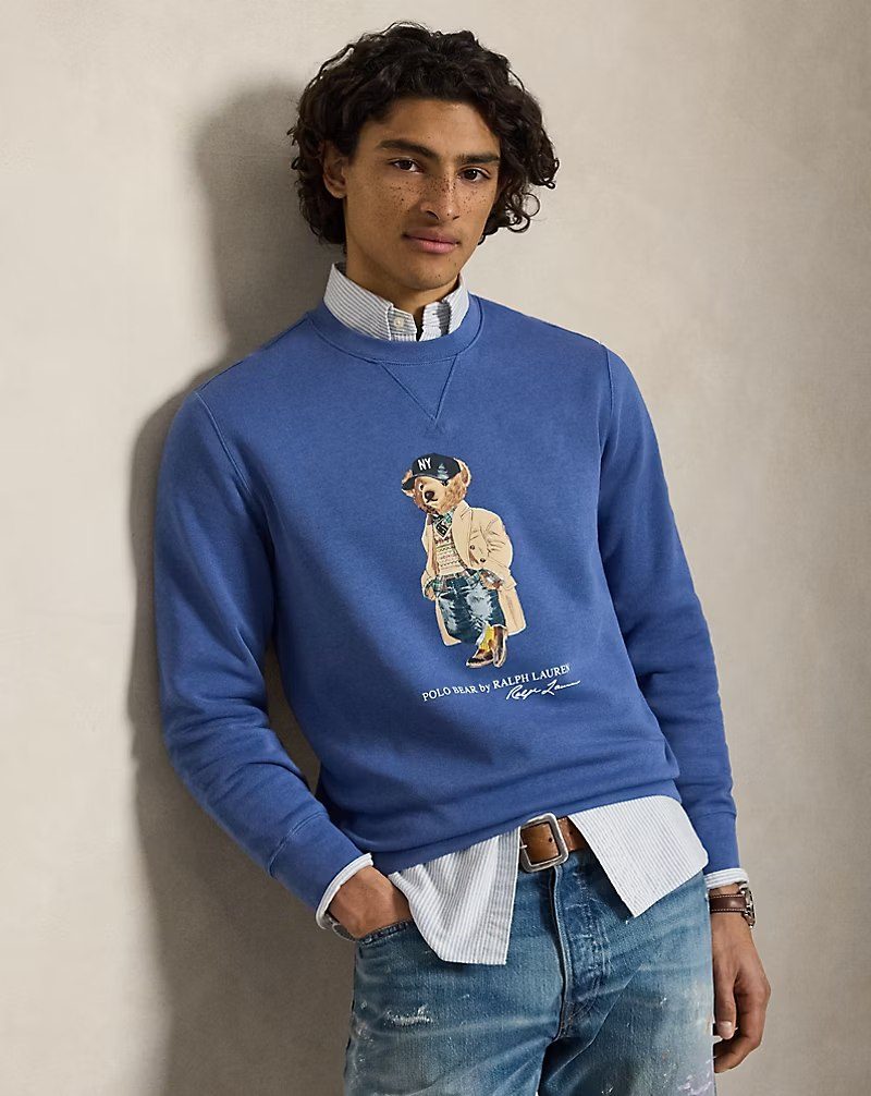 PRL Masc - Polo Bear Fleece Sweatshirt