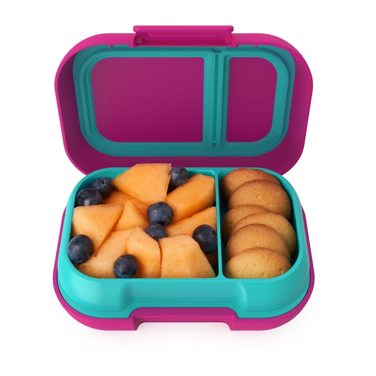 Target - Bentgo Kids' Snack Leak-proof Storage Container Fuchsia/Teal: Bento Lunch Box for Kids, Dishwasher-Safe, Ages 3+