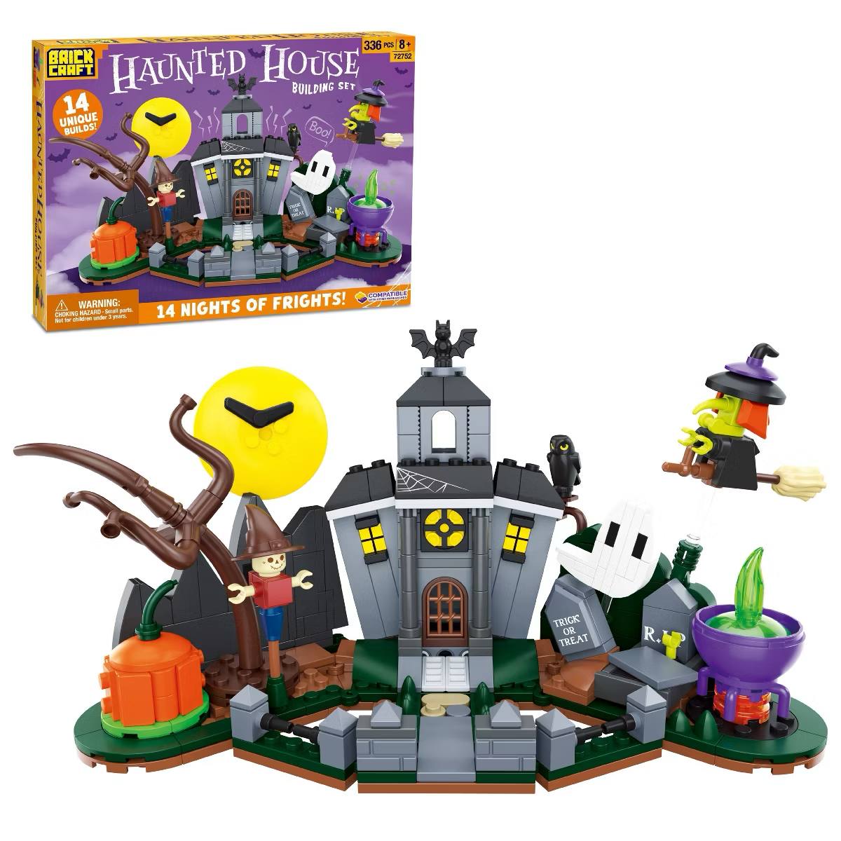 Target - Brickcraft Halloween Countdown Calendar Building Set