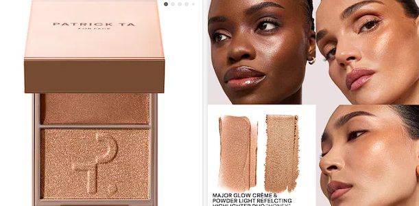 Sephora - PATRICK TA Major Glow Creme & Powder Light Reflecting Translucent Highlighter Duo: Color Honey