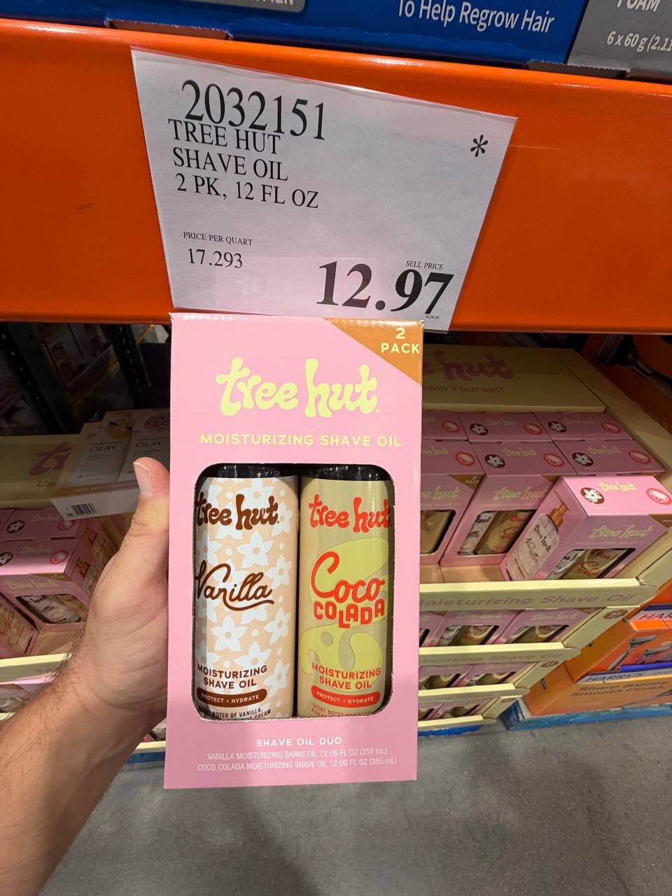 Costco - Tree Hut Shave Oil