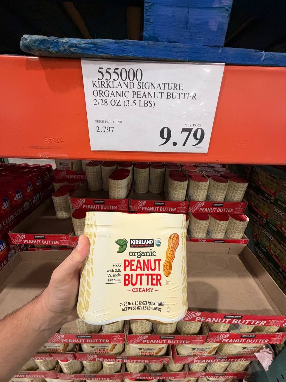 Costco - Kirkland Organic Peanut Butter Creamy