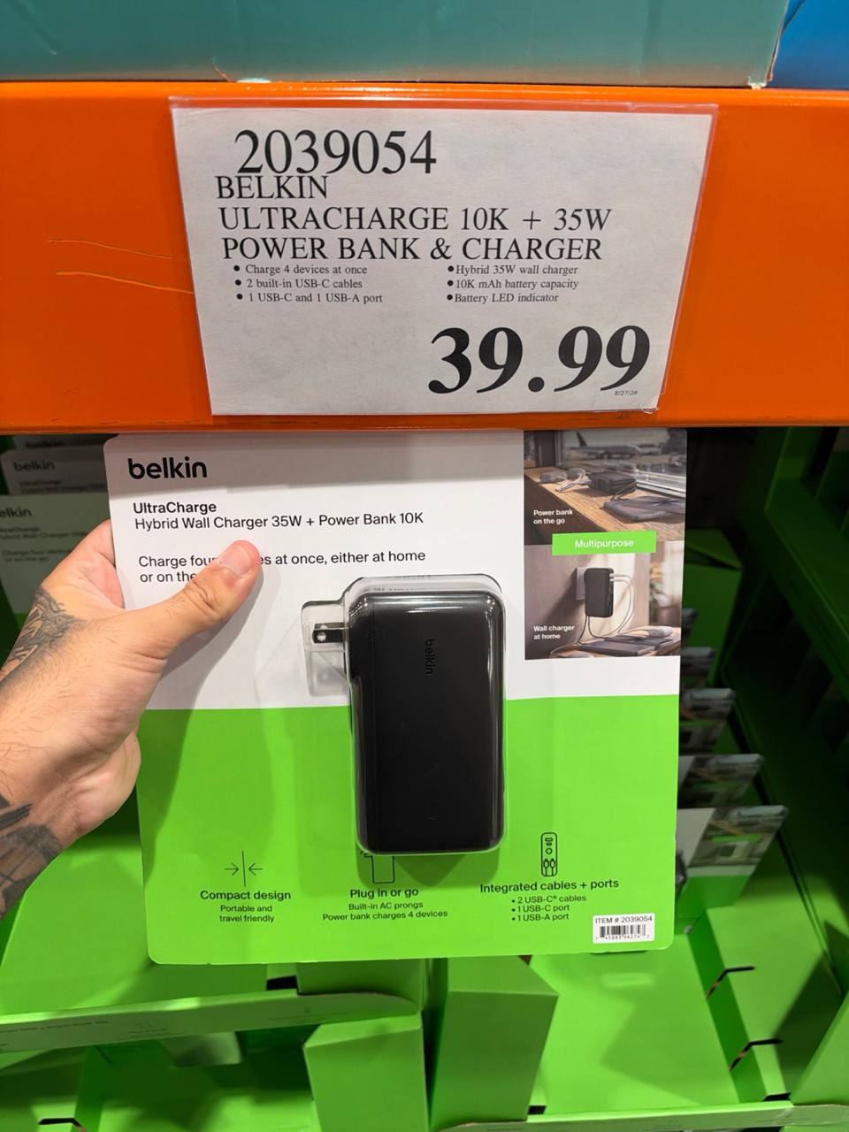 Costco - Belkin UltraCharge 10K