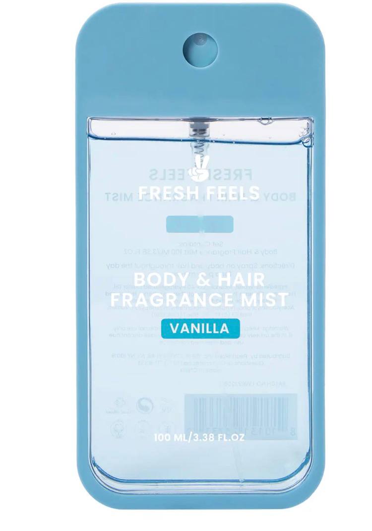 Five Below - Fresh Feels Vanilla Body & Hair Fragrance Mist 3.38oz