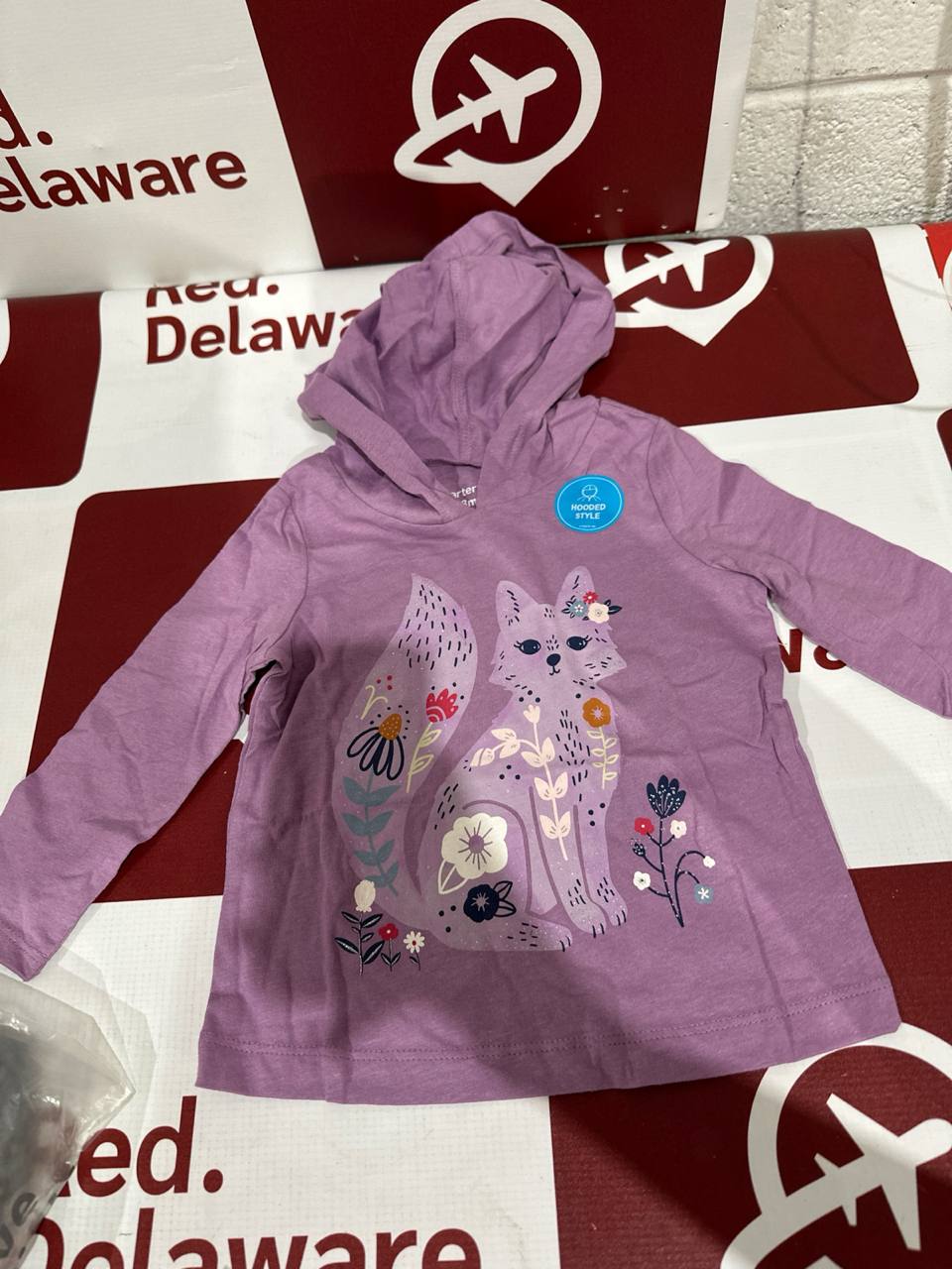 Carter’s camiseta com touca manga longa (C2)