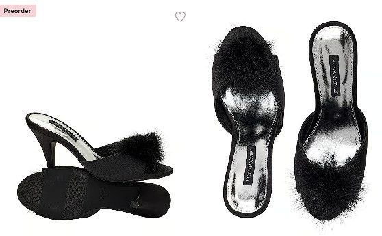 VS - Kitten Heel Slippers / Pré-Order