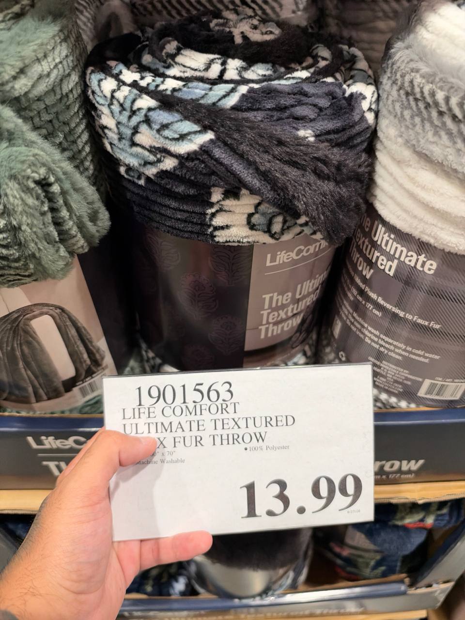 Costco- Fur Throw