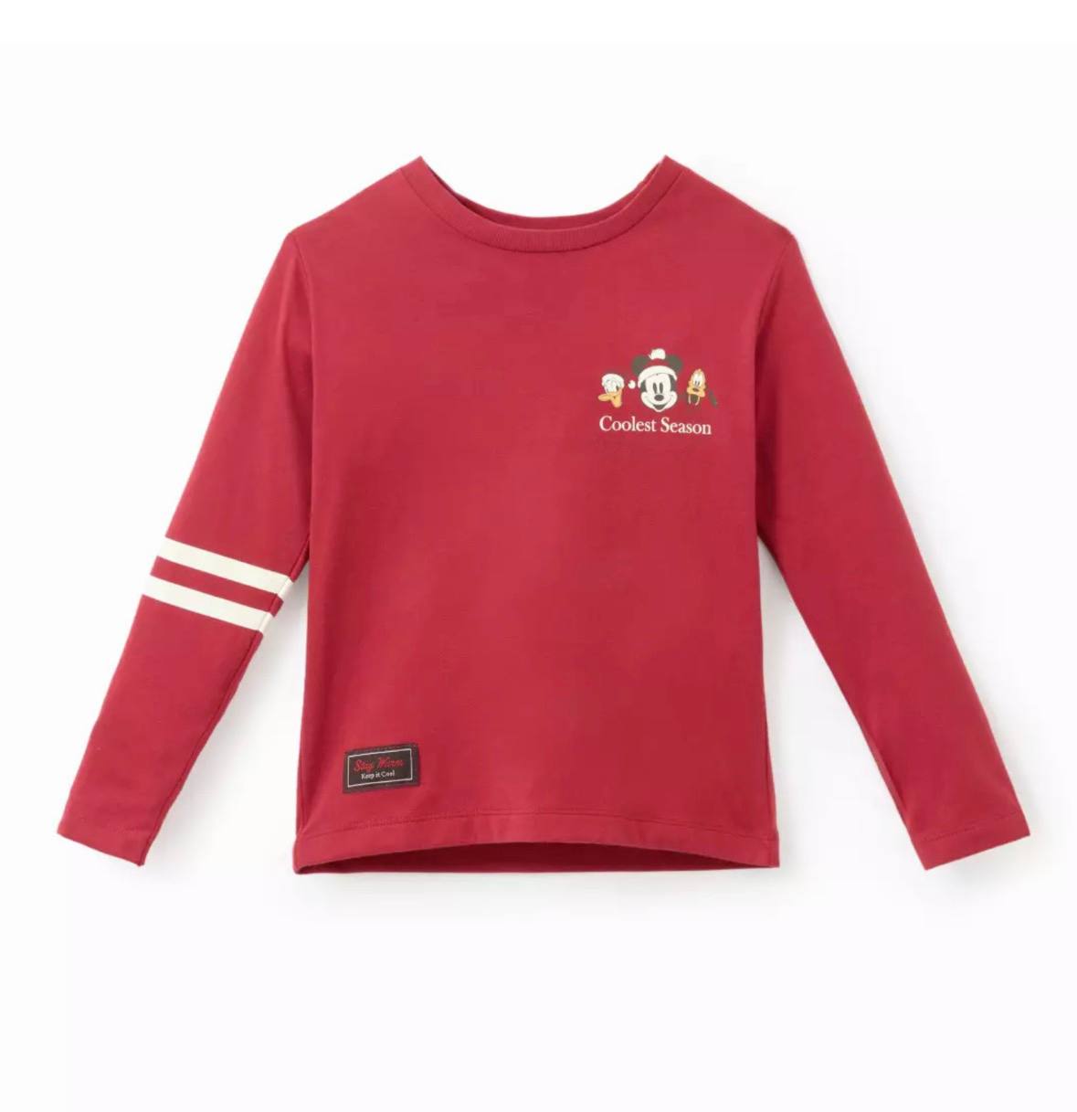 Disney - Mickey Mouse and Friends ''Coolest Season'' Long Sleeve T-Shirt for Kids