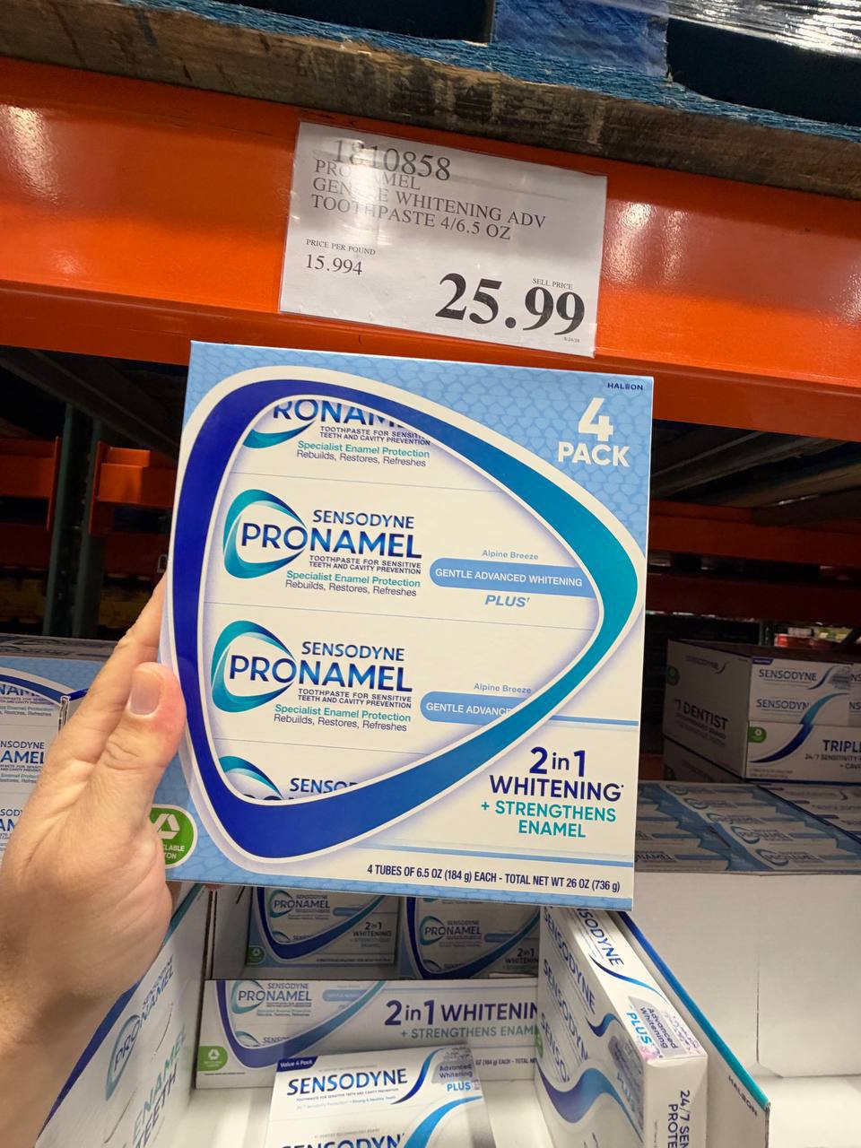 Costco - Sensodyne Pronamel