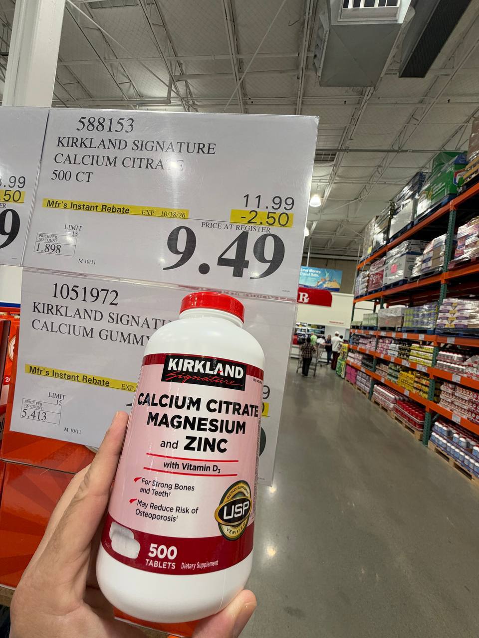 Costco - Kirkland Calcium