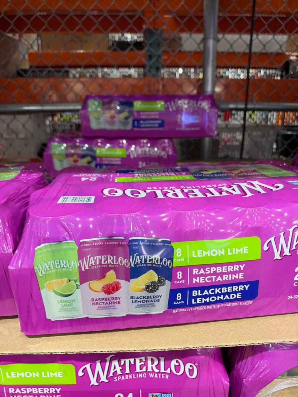 Costco- Waterloo Sparkling Water Pack