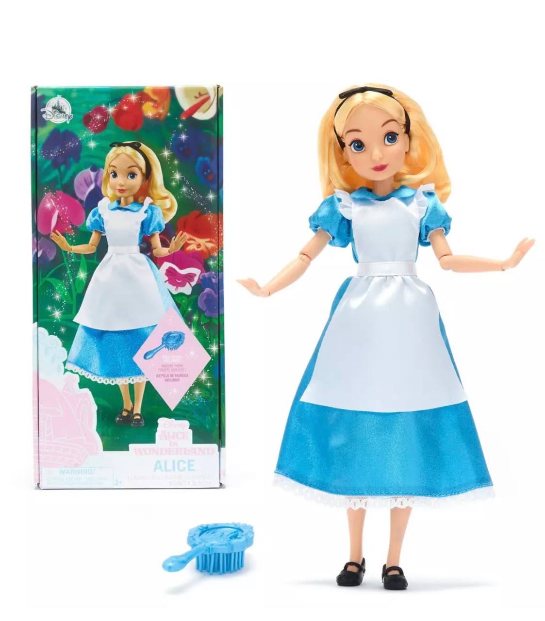 Disney - Alice Classic Doll – Alice in Wonderland – 10''
