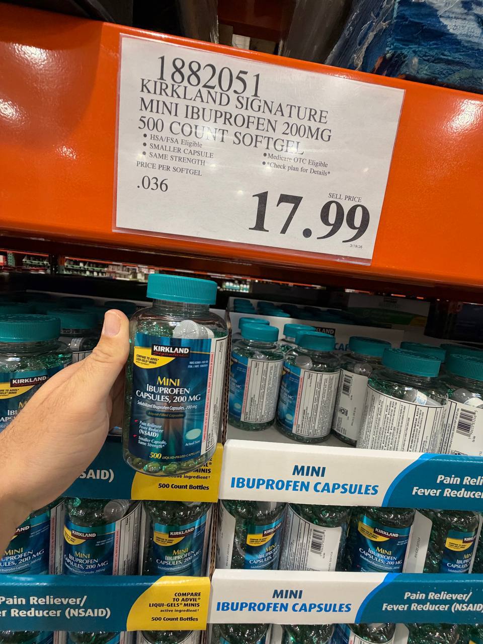 Costco - Ibuprofen Mini