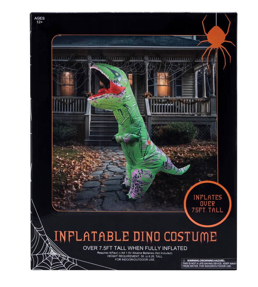 Five Below - Inflatable Dino Costume