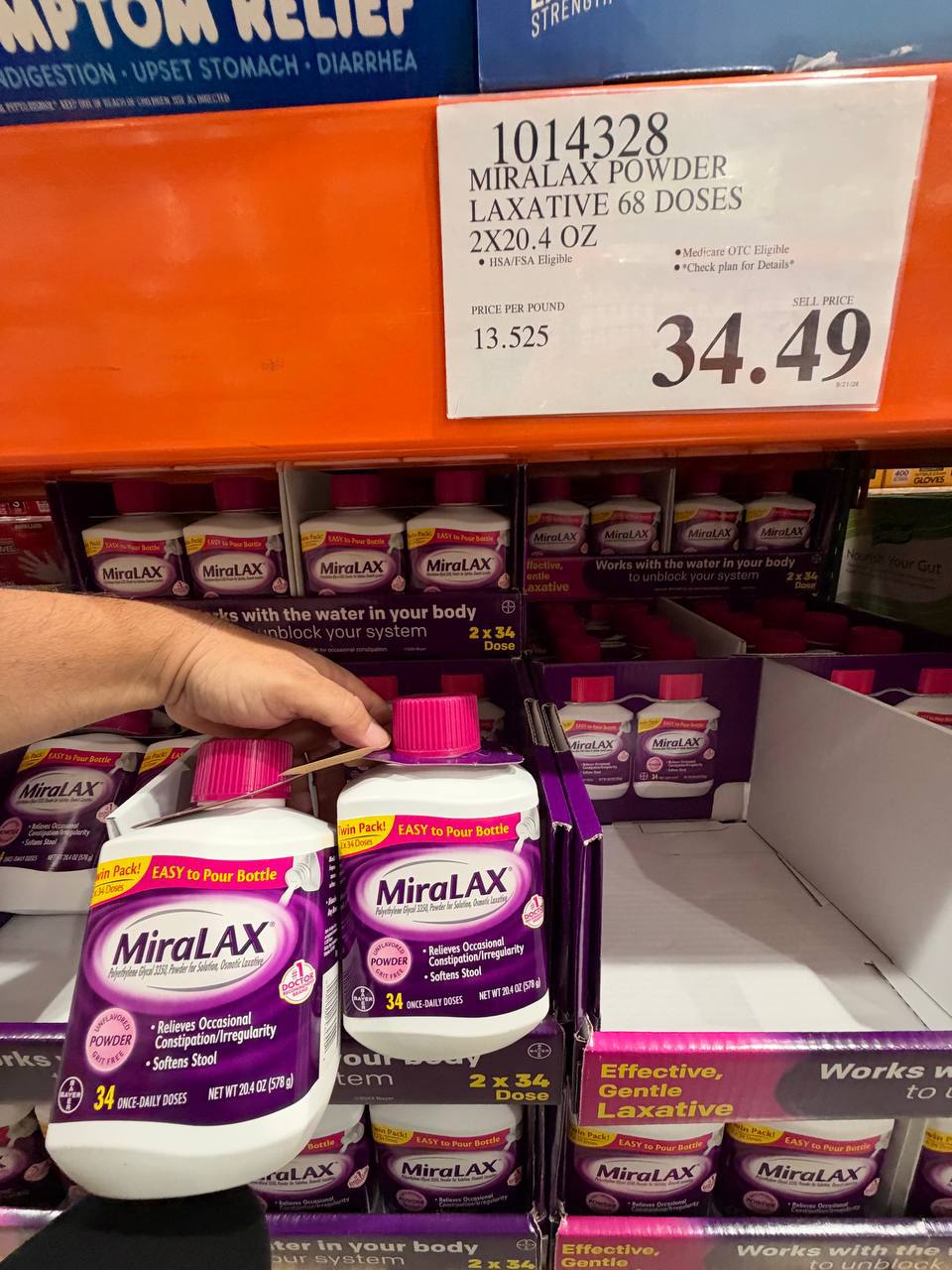 Costco - Miralax Powder
