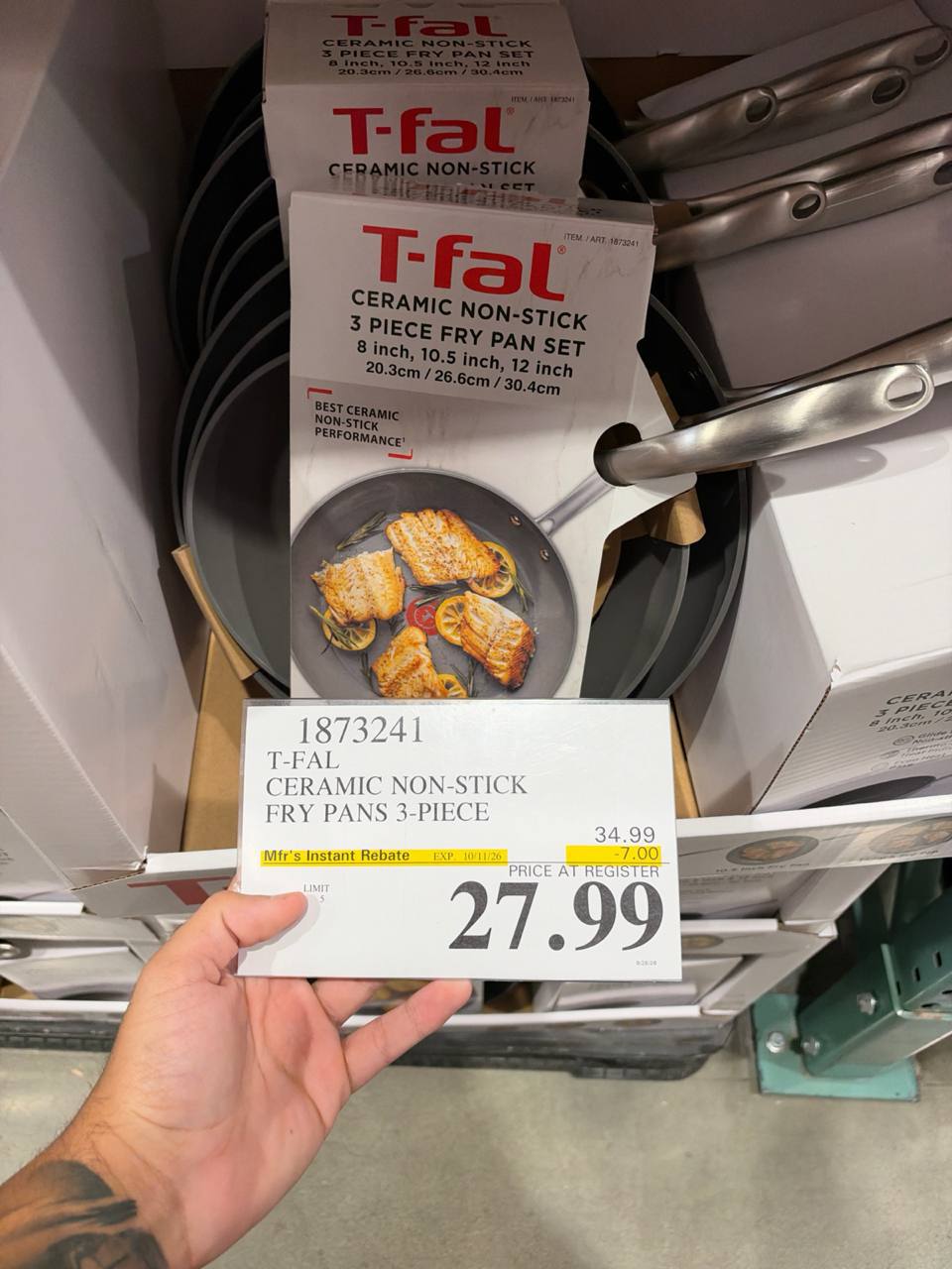 Costco- T-Fal Fry Pans