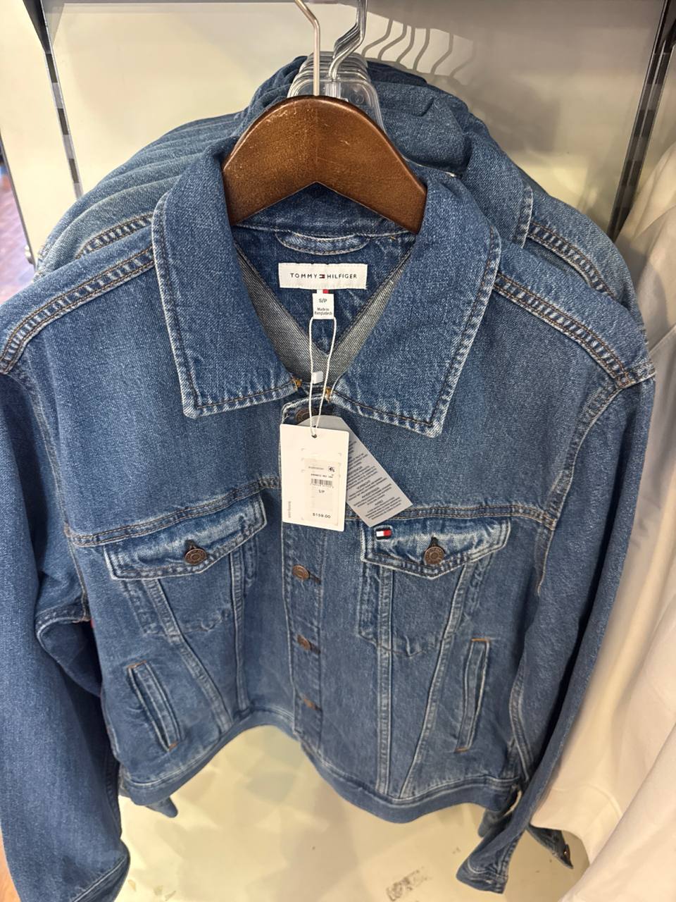 Tommy Masc- Jaqueta Jeans
