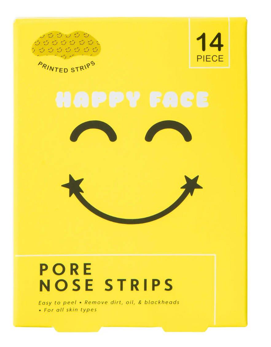 Five Below - Happy Face Pore Nose Strips 14-Pack