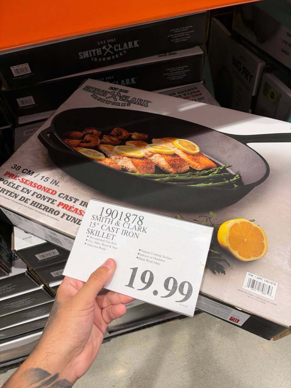Costco- Smith & Clark Iron Skillet