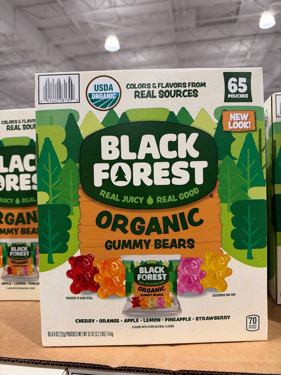 Costco- Black Forest Organic Gummy Bears