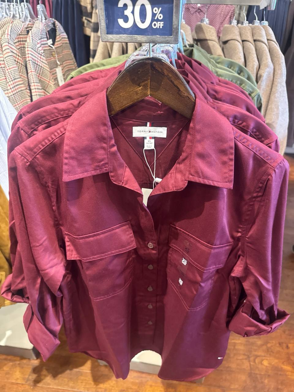 Tommy Fem - Camisa Manga Longa