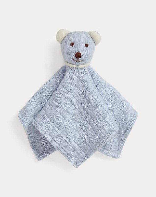 PRL- Cashmere Bear Lovey Blanket