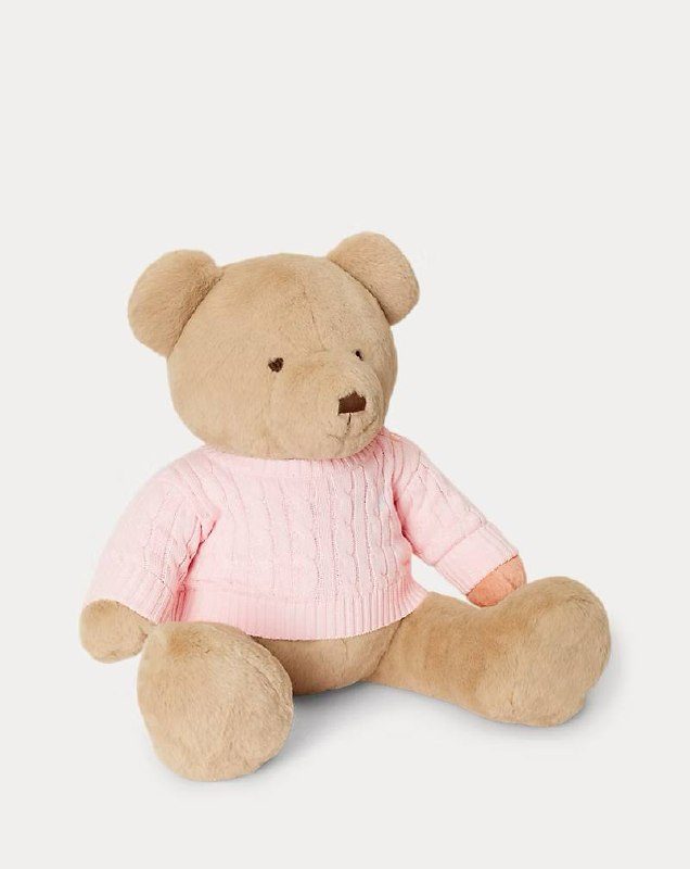 PRL Baby - Large Cable-Sweater Polo Bear