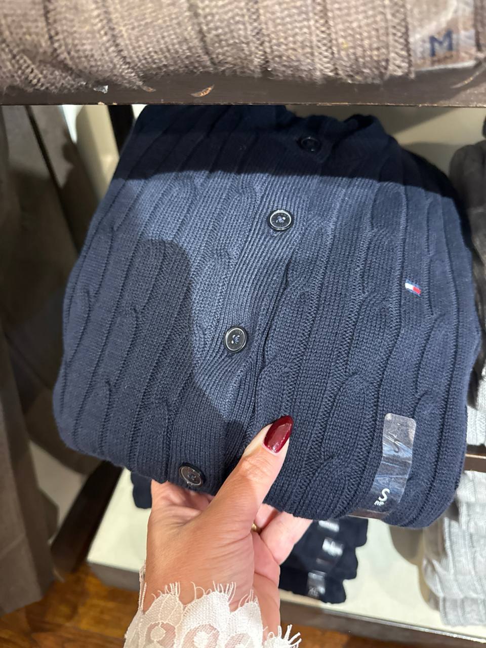 Tommy Fem - Cardigan Manga Longa
