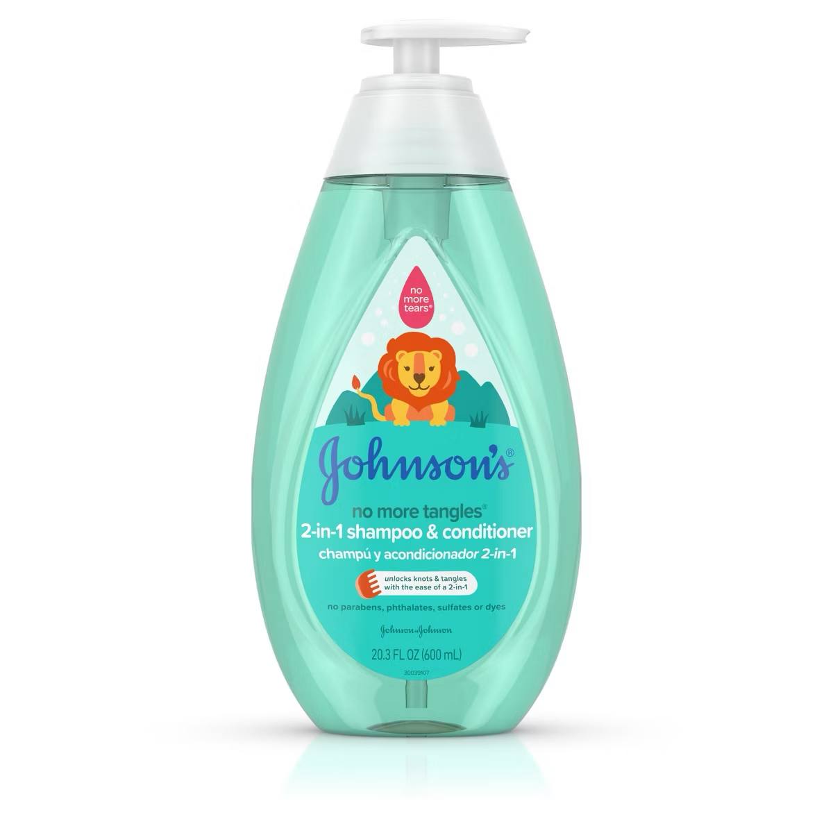 Target- Johnson's No More Tangles Kids' & Toddlers 2-in-1 Detangling Hair Shampoo & Conditioner - 20.3 fl oz