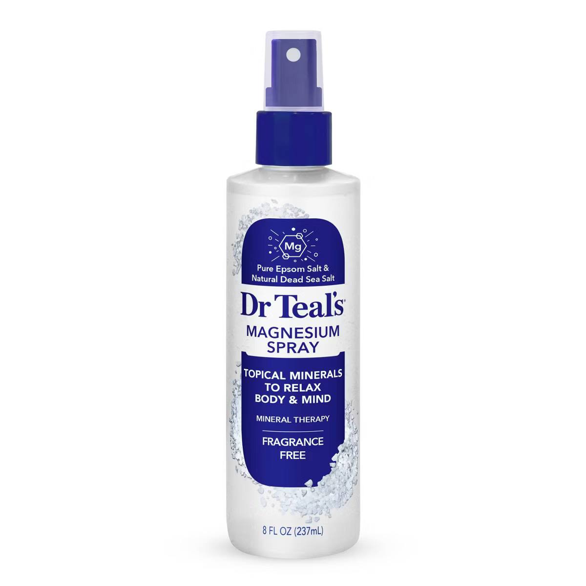 Target - Dr Teal's Topical Magnesium Body & Foot Spray with Epsom Salt & Natural Dead Sea Salt Fragrance-Free - 8 fl oz