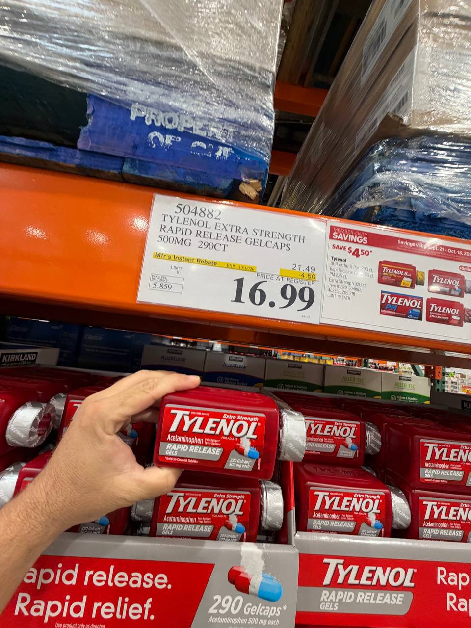 Costco - Tylenol Rapid Release