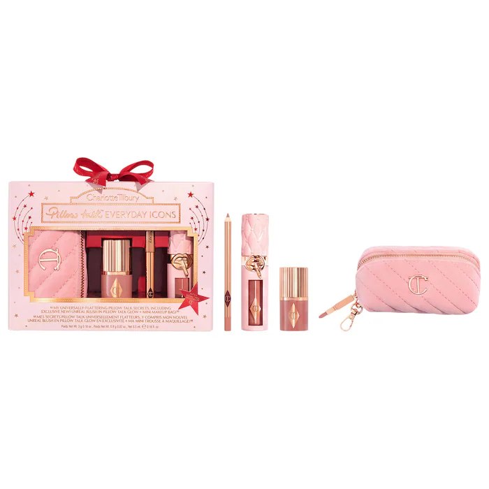 Sephora - Charlotte Tilbury Pillow Talk Everyday Icons Lip & Cheek Makeup Gift Set