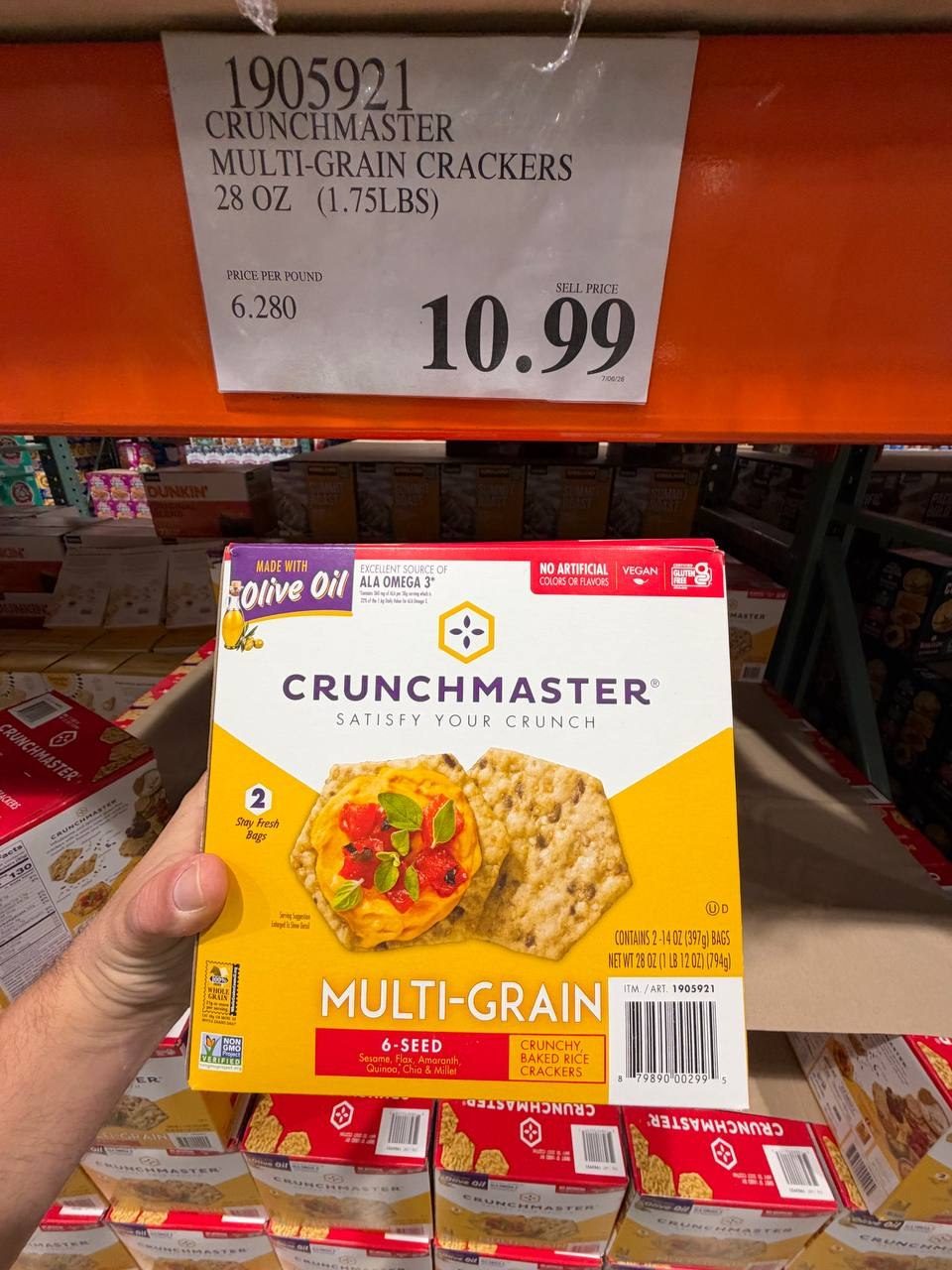 Costco - Crunchmaster Multi-Grain
