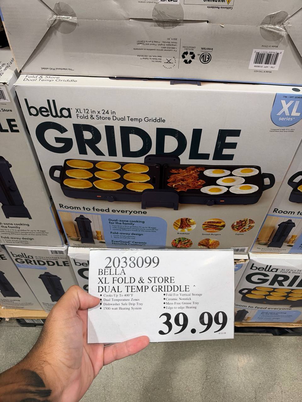 Costco- Bella Griddle