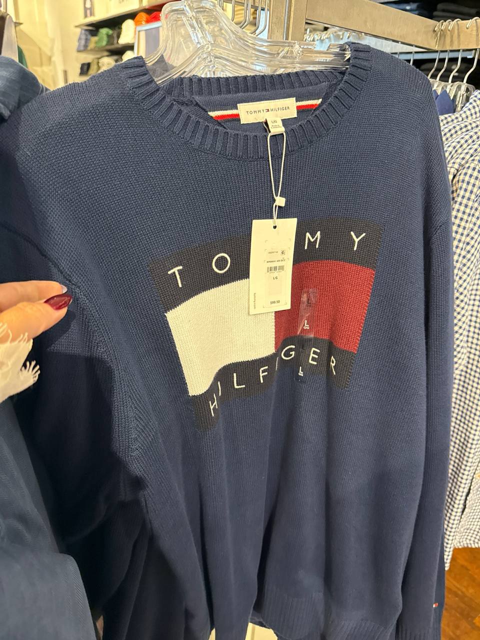 Tommy Masc- Blusa Tricô