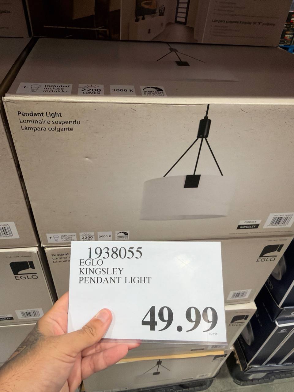 Costco- Englo Kingsley Pendant Light