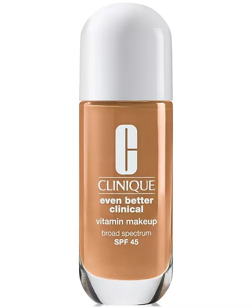Macy's - Clinique Even Better Clinical Vitamin Makeup Broad Spectrum SPF 45 Foundation: color 18 Medium Warm 3