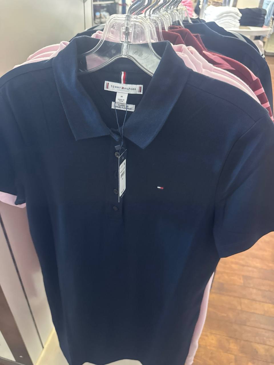 Tommy Fem - Vestido Polo Manga Curta