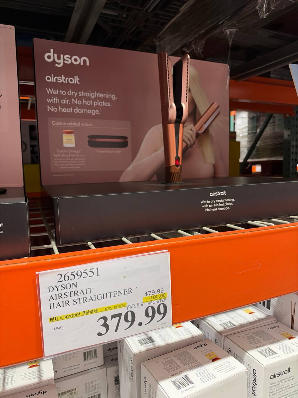 Costco - Dyson Airstrait Hair Straightener