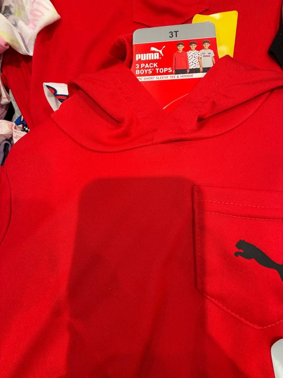 Costco KID'S - Puma 3pack Boy's Tops