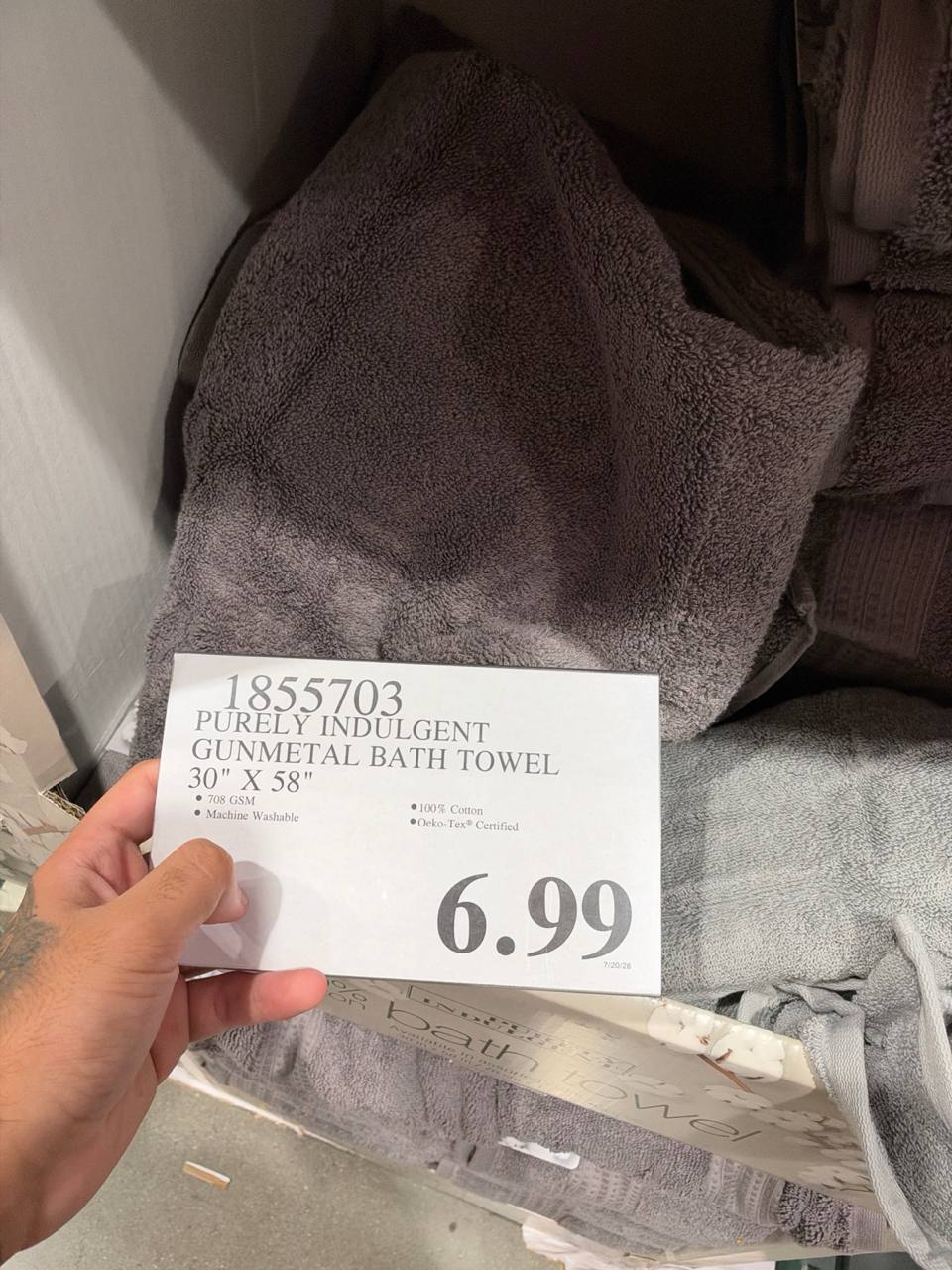Costco- Purely Indulgent Bath Towel