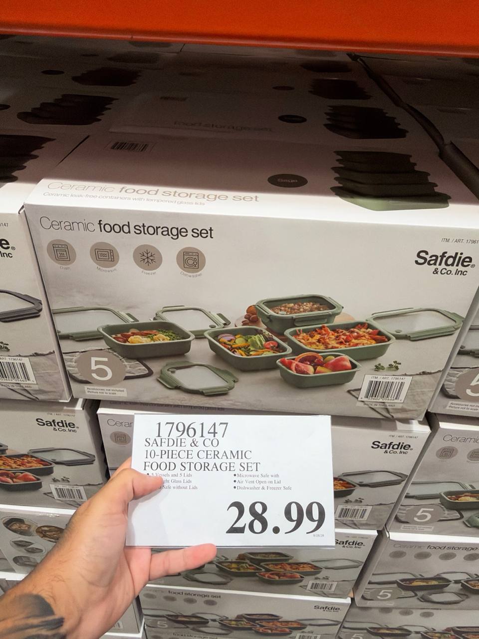 Costco- Ceramic Food Storage Set