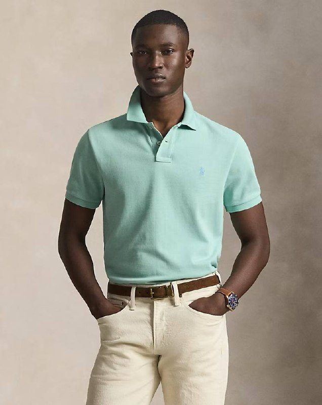 PRL Masc- The Iconic Mesh Polo Shirt - All Fits