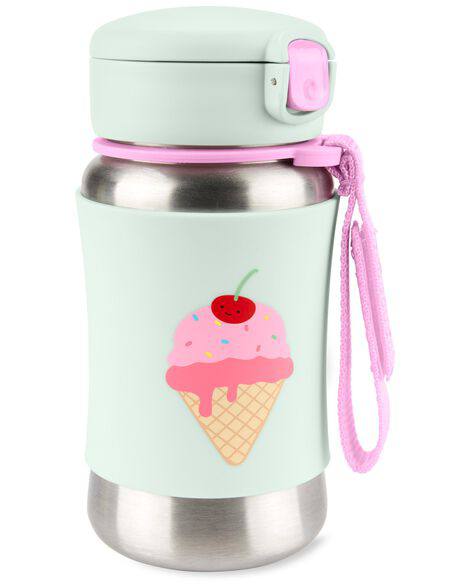 Carter’s Onli - Skip Hop Spark Style Stainless Steel Straw Bottle - Ice cream